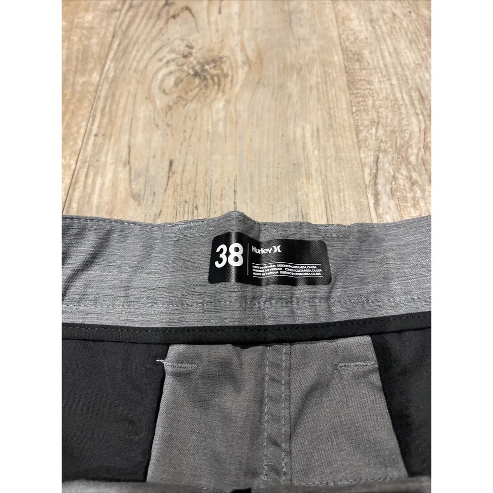 Hurley H-2o Dri Pants Men's Size 38x32 Gray Golf - Picture 5 of 14